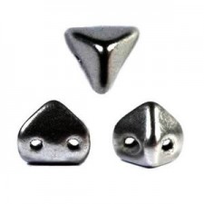 Les perles par Puca® Super-kheops beads Jet Hematite 23980/14400